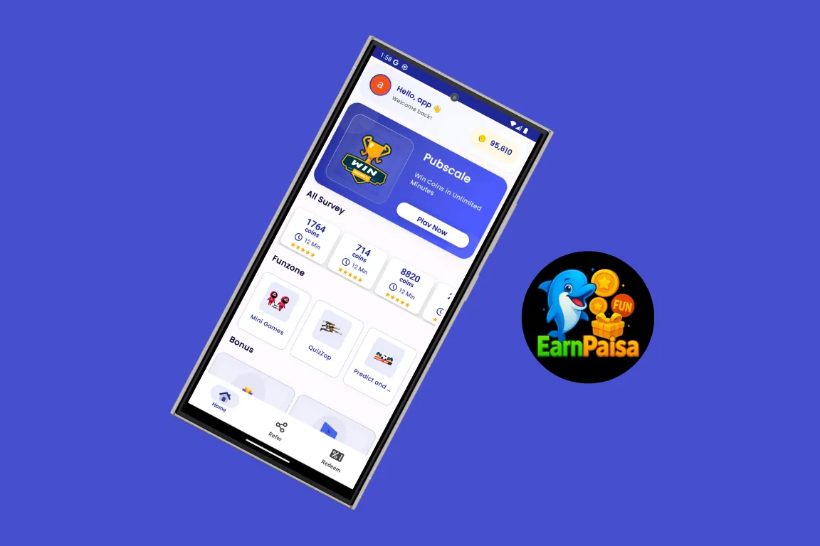 Aplicativo earn paisa conquiste renda extra com tarefas simples