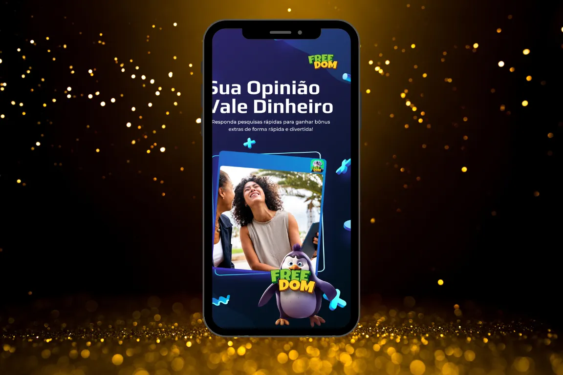 Ganhe recompensas com o app freedom tarefas e ganhos diários